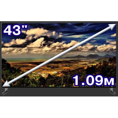 Телевізори 40 - 43 дюйми